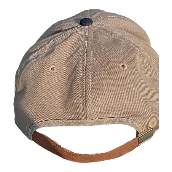 Vintage Southwestern Bell Strap-back baseball cap Khaki black Diamond Caps Numo - Picture 2 of 6